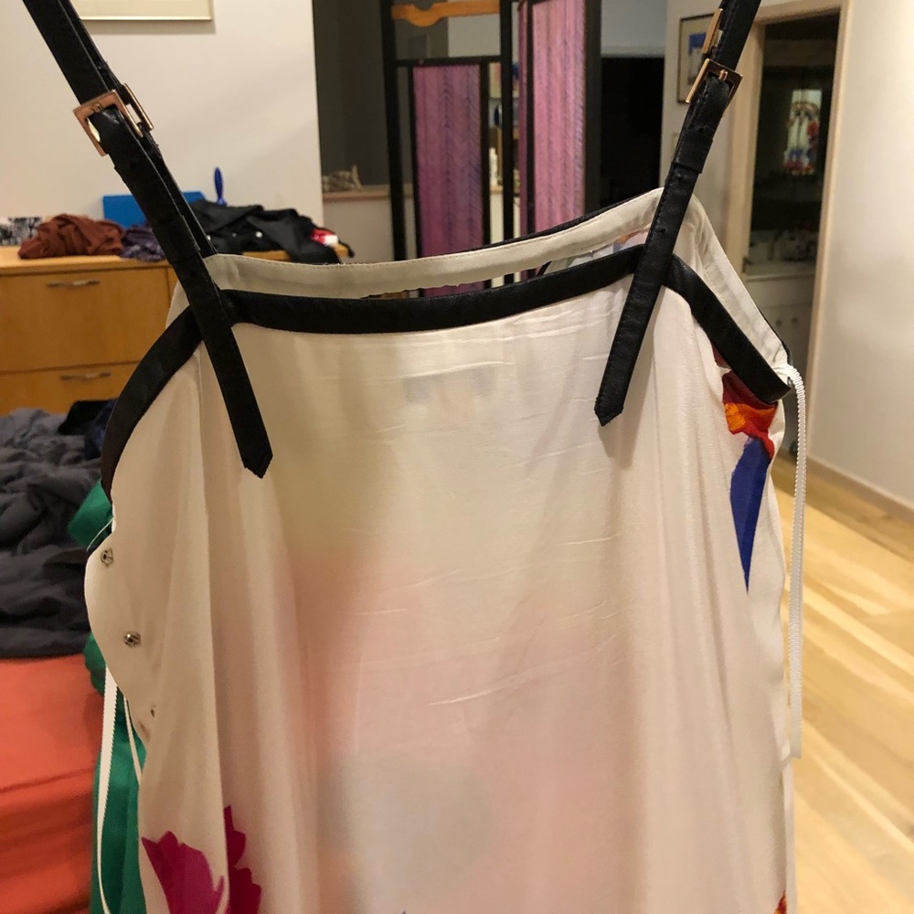 Anthropologie Leifsdottir flower maxi dress size 0 - Picture 7 of 7